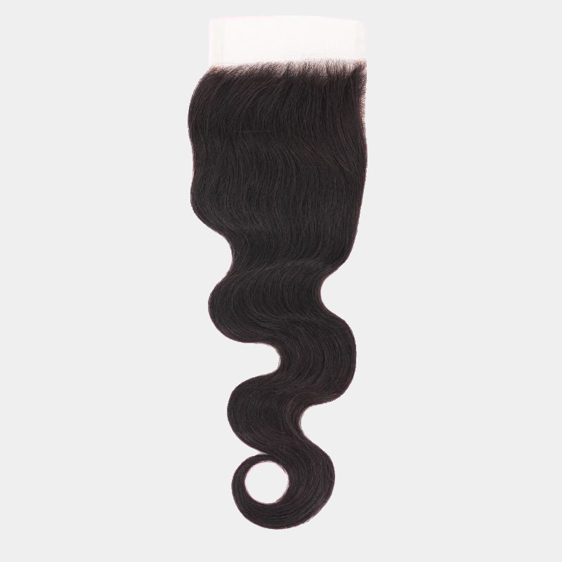 Brazilian Body Wave Closure - 4x4 - HD Lace