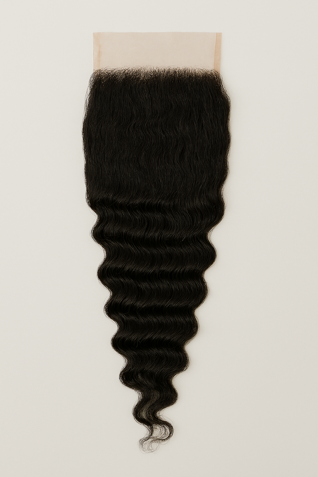 Brazilian Deep Wave Closure - 5x5 - HD Lace