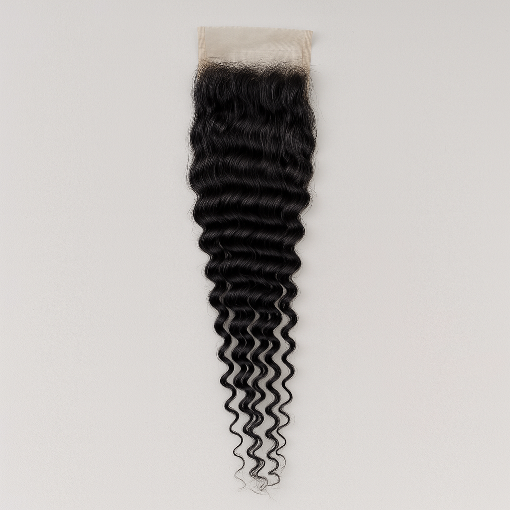 Brazilian Deep Wave Closure - 2x6 - HD Lace