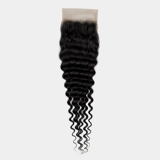 Brazilian Deep Wave Closure - 2x6 - HD Lace